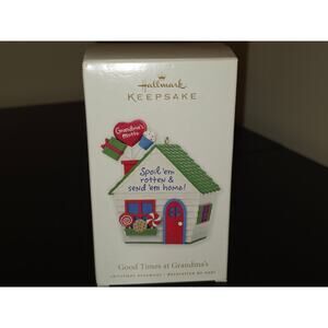 Hallmark Good Times at Grandma’s‎ House 2010 Christmas Ornaments Grandmom Home